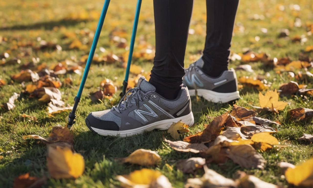 Jak założyć buciki na kijki nordic walking